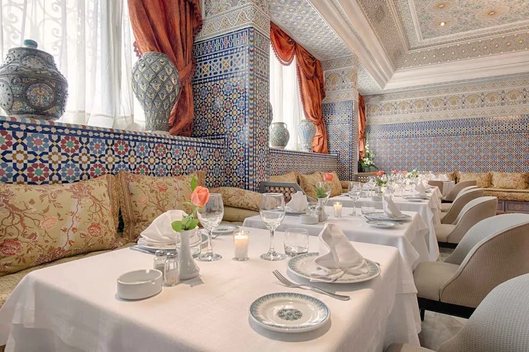 retaurant basmane hotel val danfa casablanca